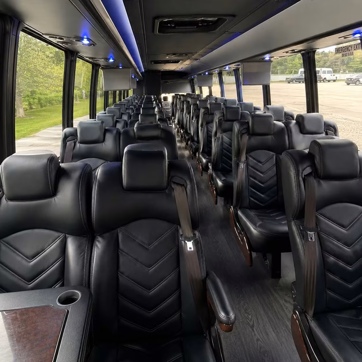 25 passenger minibus inside