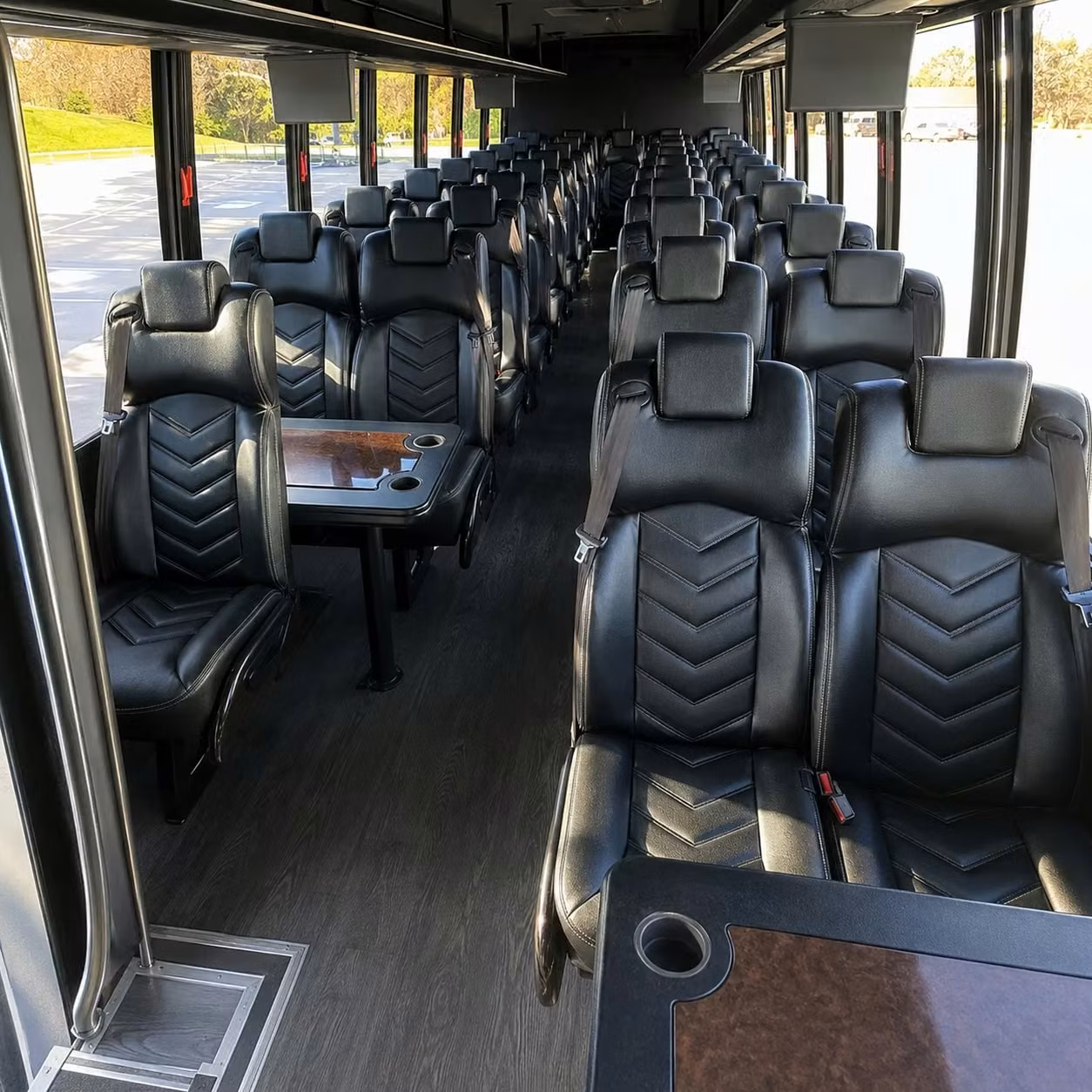 35 passenger minibus inside