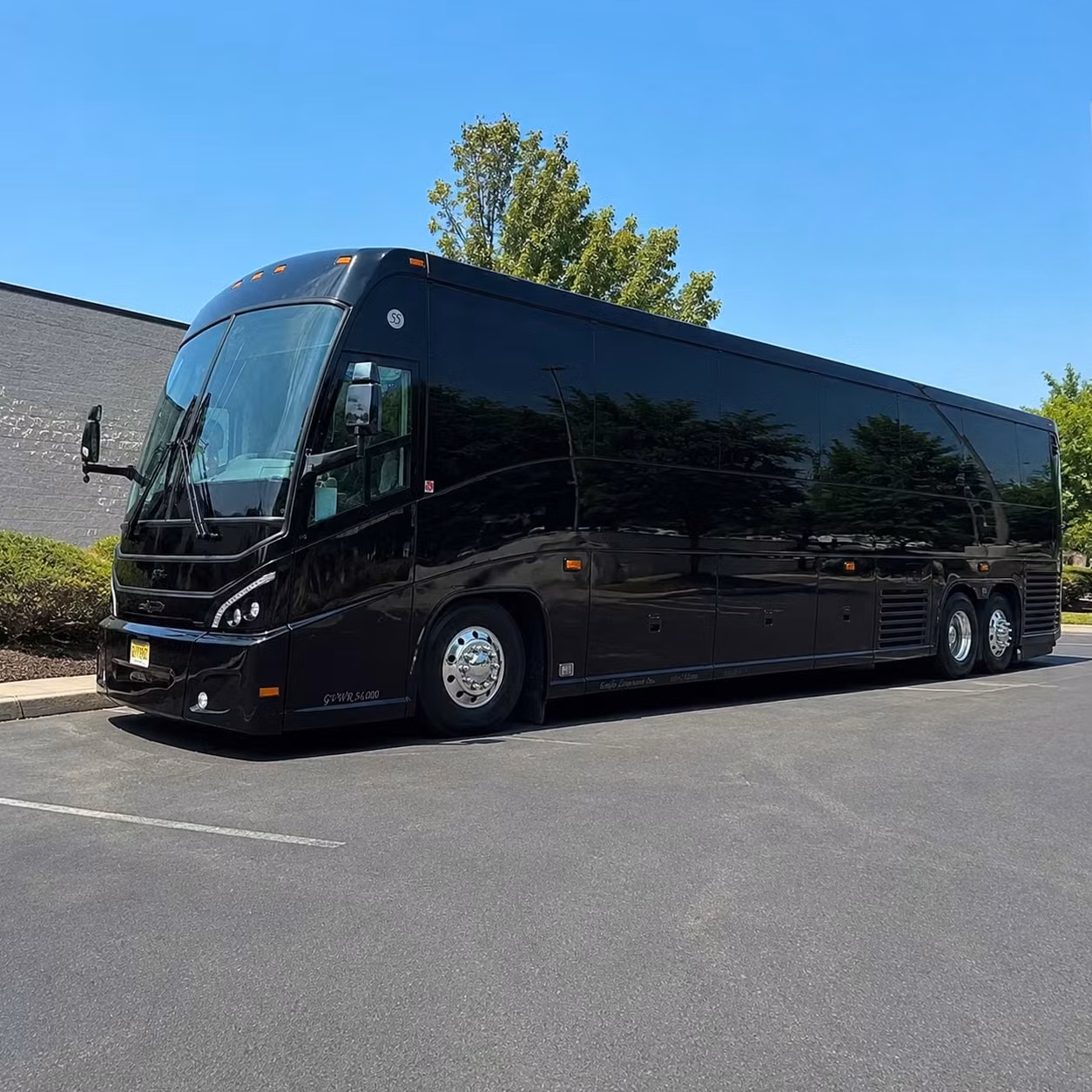 springfield charter bus rental exterior