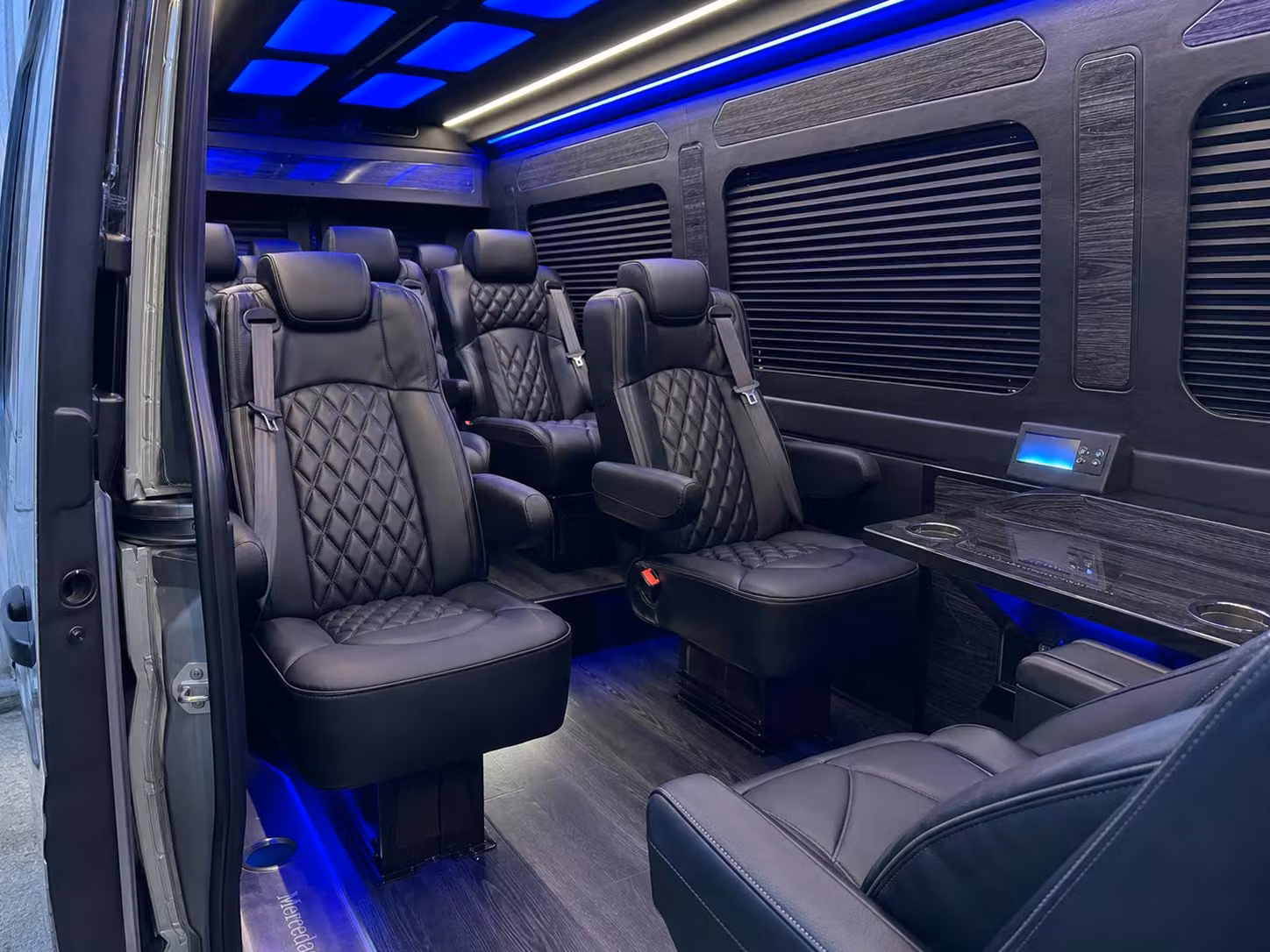 sprinter van transportation for groups and events across springfield