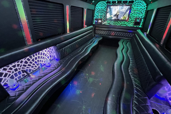 Springfield Limo Bus Interior